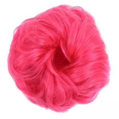 Natural Look Synthetic Messy Hair Bun Scrunchie Extension-xinru