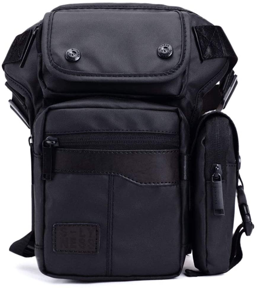 Motorcycle Drop Leg Bag Outdoor Waist Pack Pouch Pocket-xinru