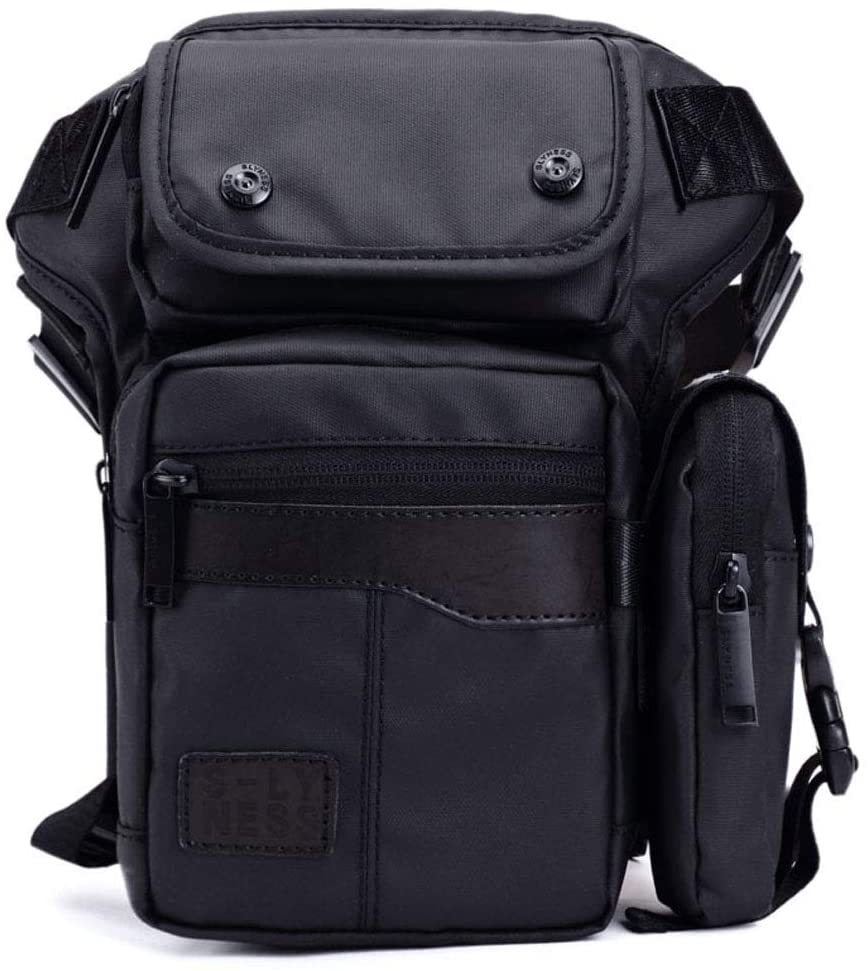 Motorcycle Drop Leg Bag Outdoor Waist Pack Pouch Pocket-xinru