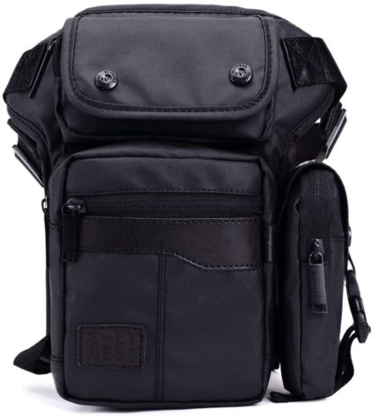 Motorcycle Drop Leg Bag Outdoor Waist Pack Pouch Pocket-xinru