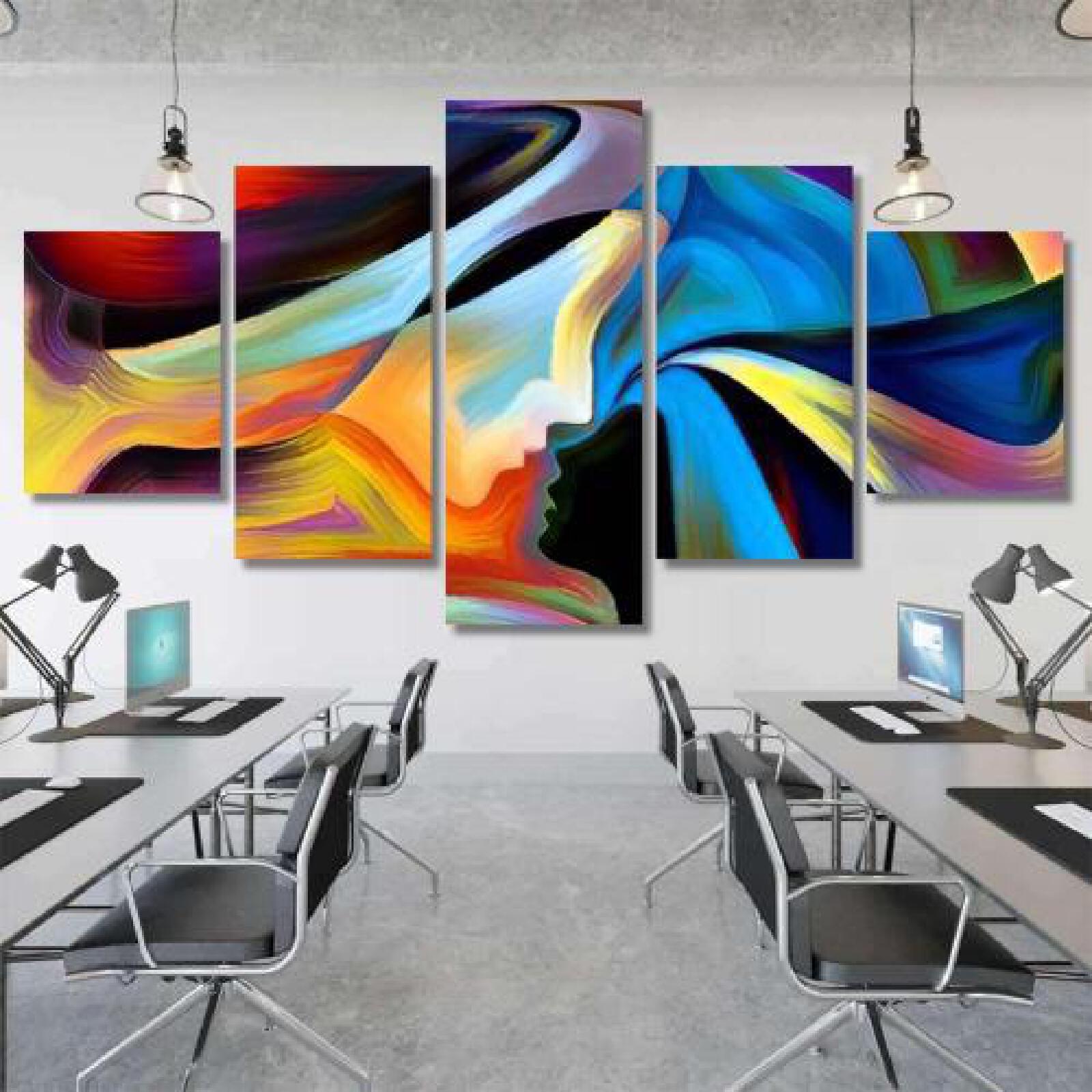 Colors Fate Series Artistic Abstract Composed-xinru shop