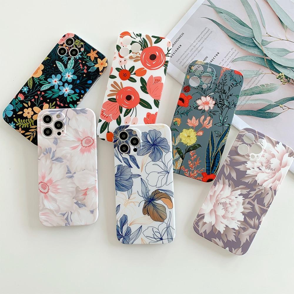 Floral Watercolor Case-xinru