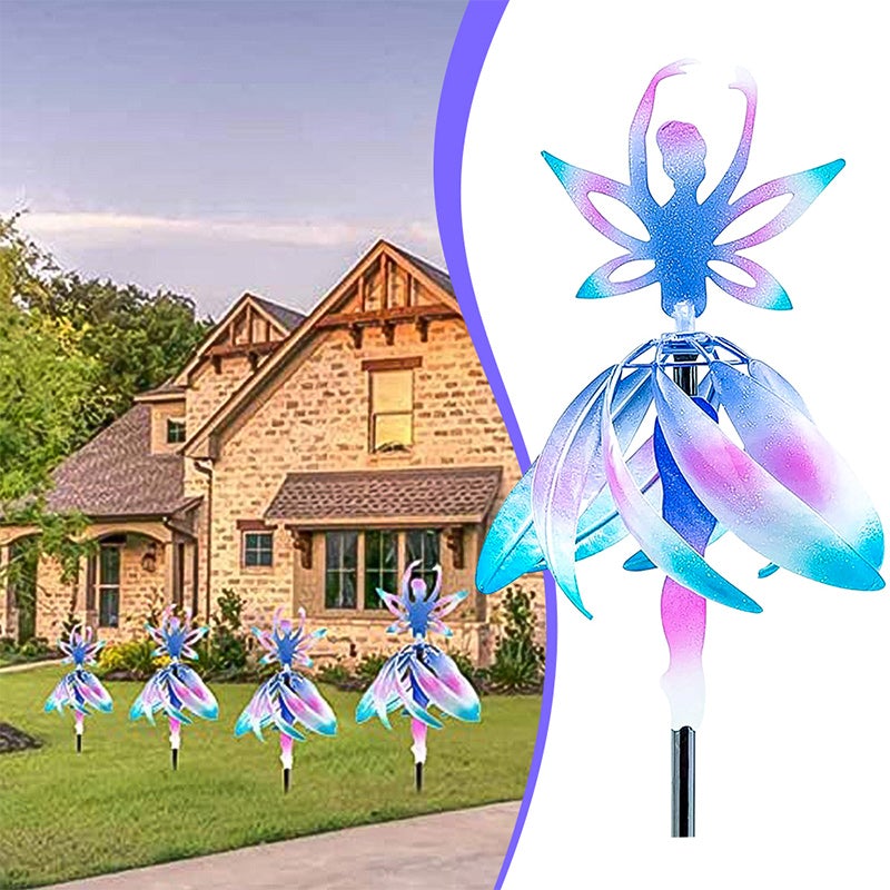Innovative Whimsical Fairy Ballerina Wind Spinner-xinru