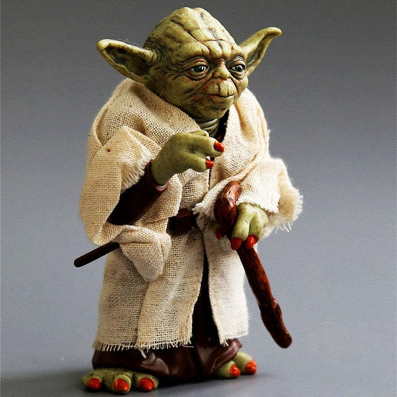 Jedi Master Action Figure Star Wars The Force Awakens Yoda Darth Vader Doll Toys-xinru