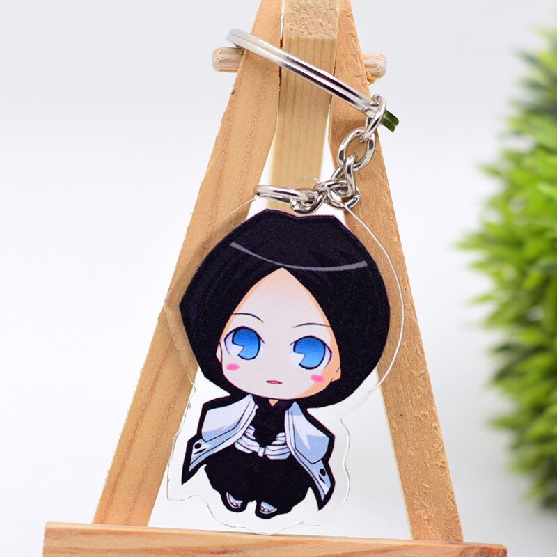 Ichigo Kurosaki Double Sided Anime Keyring Bleach-xinru