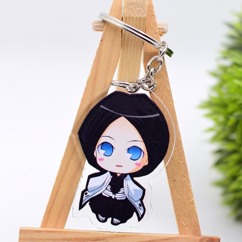 Ichigo Kurosaki Double Sided Anime Keyring Bleach-xinru