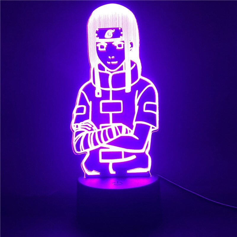 Anime NARUTO Visual 3D Illusion Lamp Night Light-xinru