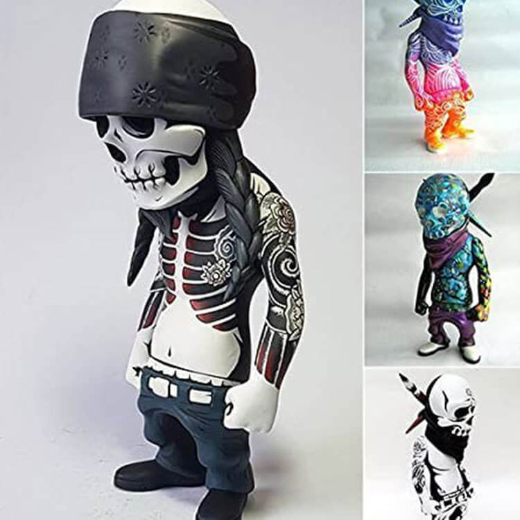 Hip Hop Gnome Doll Memorial Resin Ornament-xinru