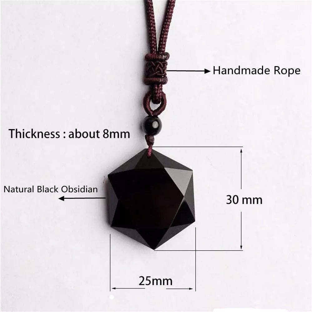 Tibetan Black Obsidian Amulet-xinru shop
