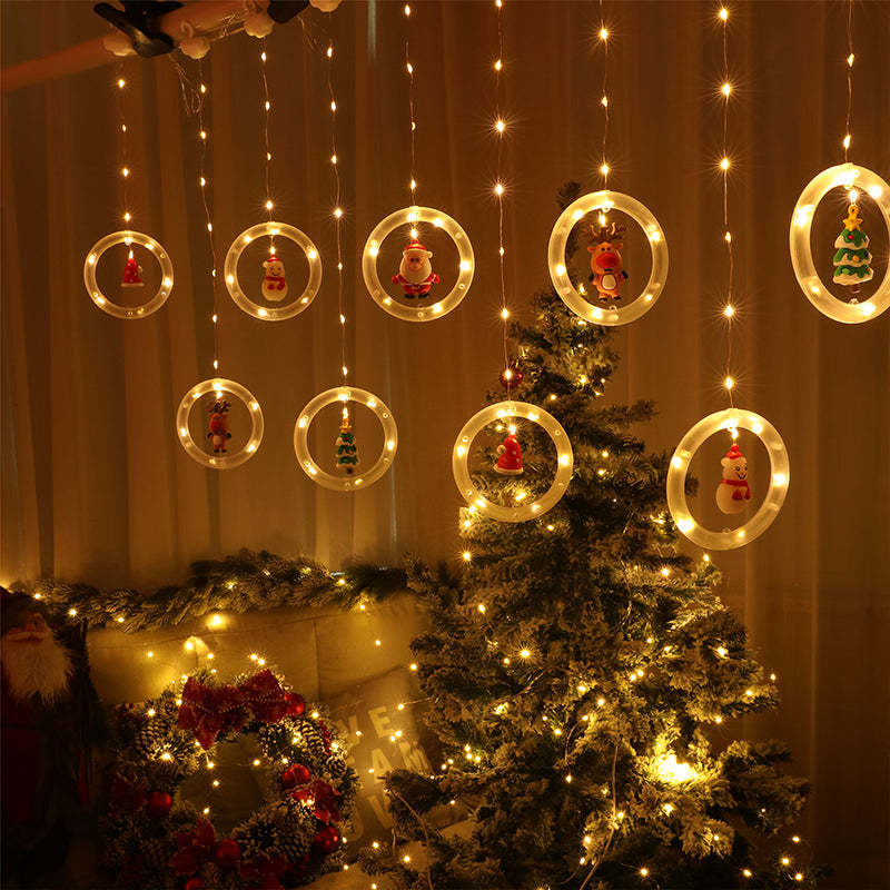 LED Wishing Light String Doll Ball Light-xinru