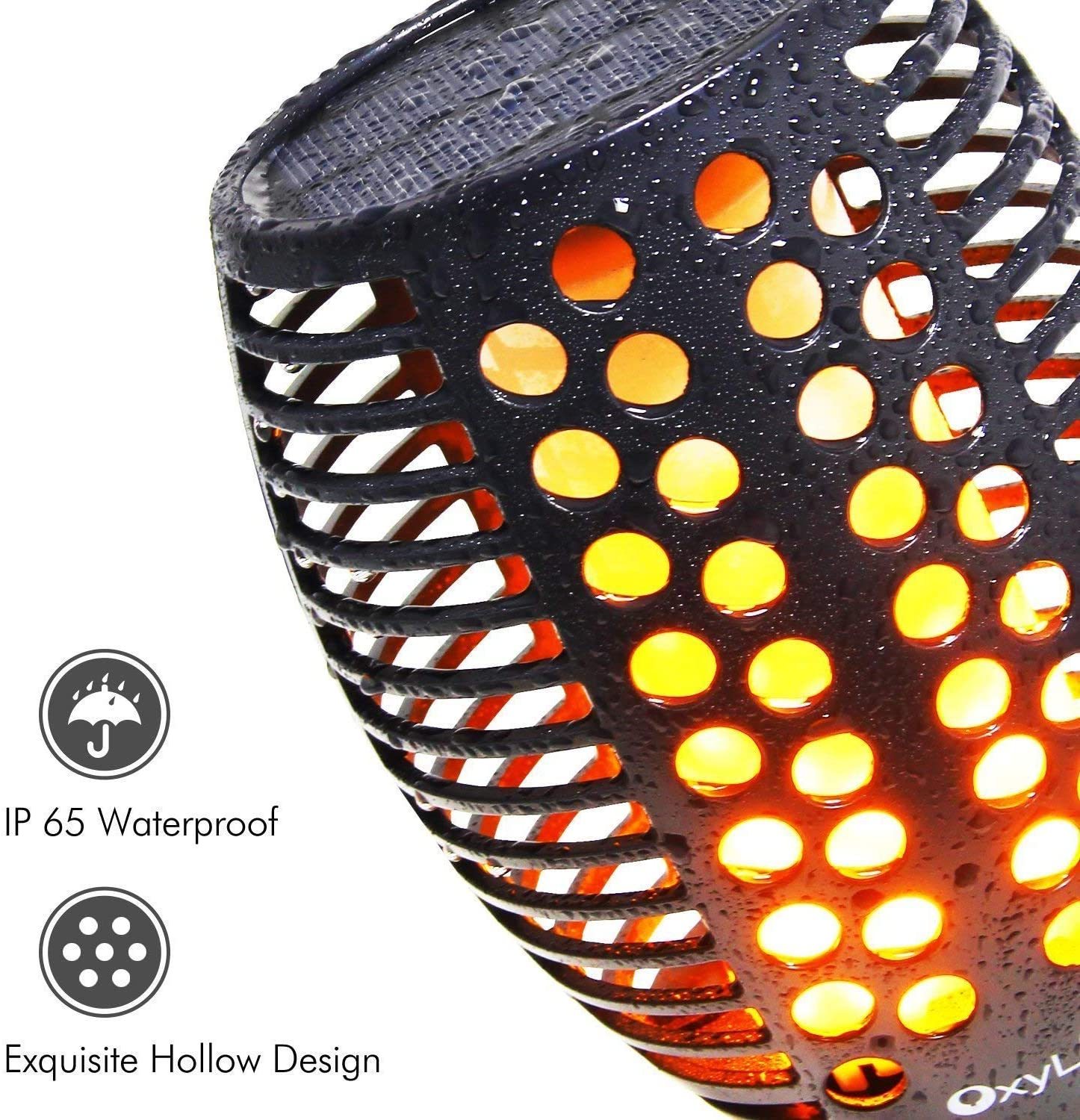 Flickering Torch Garden Landscape Lawn Light-xinru shop