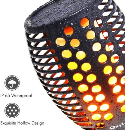 Flickering Torch Garden Landscape Lawn Light-xinru shop