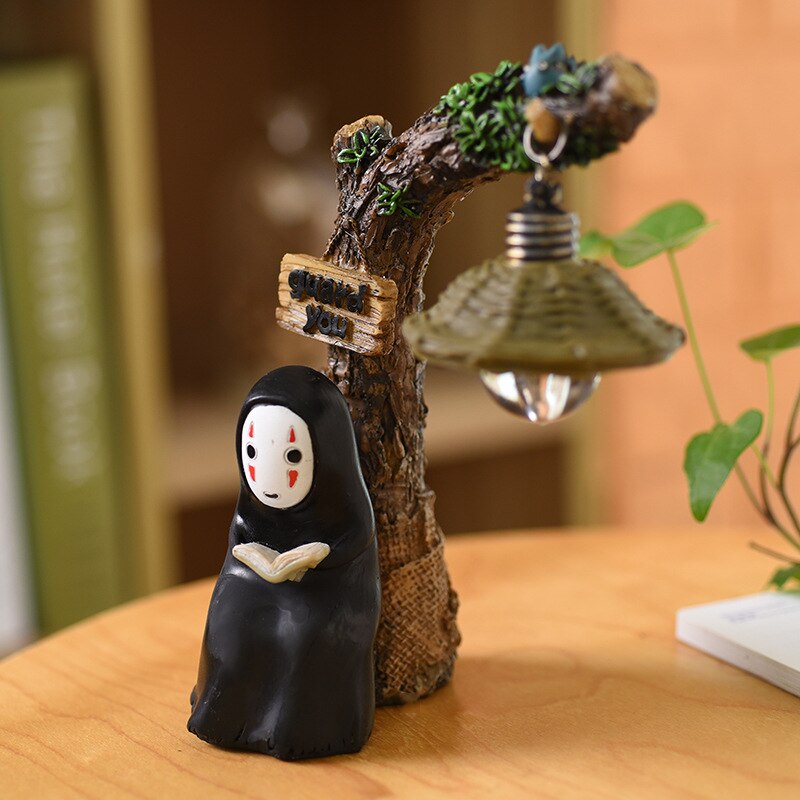Japanese Kaonashi Spirited Away No Face LED Night Light Figure-xinru