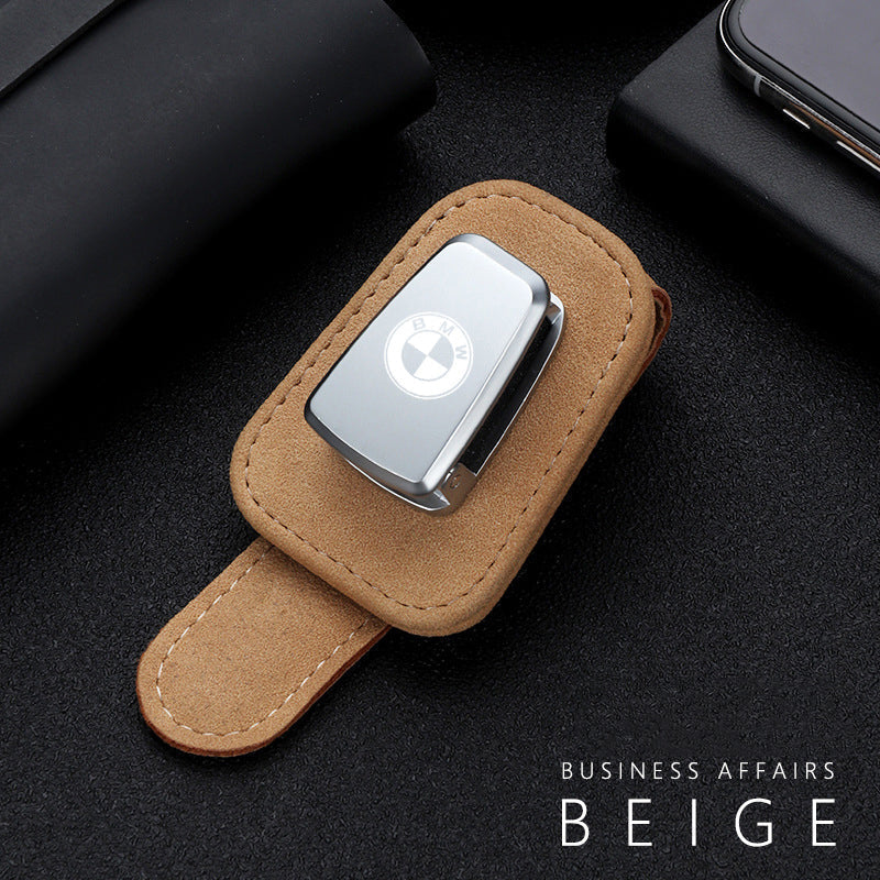 Universal Car Visor Sunglasses Holder Clip-xinru