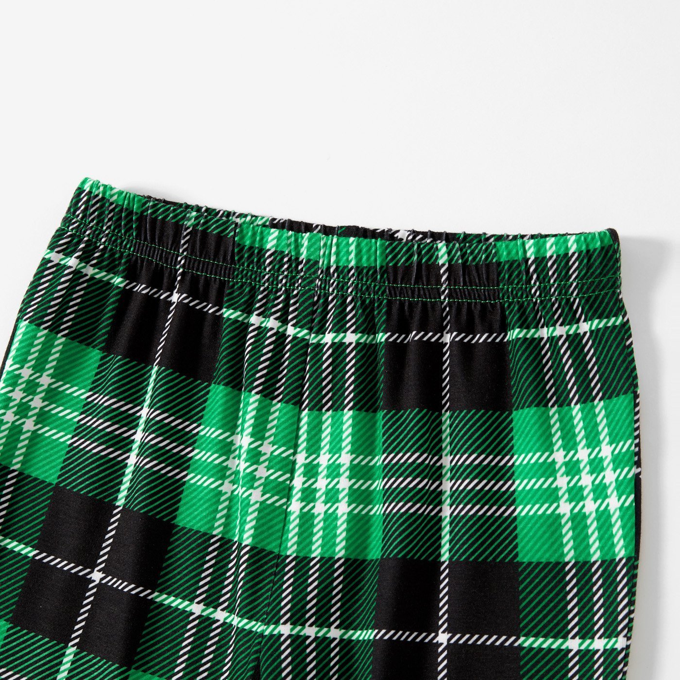 Plus Size Christmas Gnomes and Letter Print Green Family Matching Long-sleeve Pajamas Sets-xinru shop