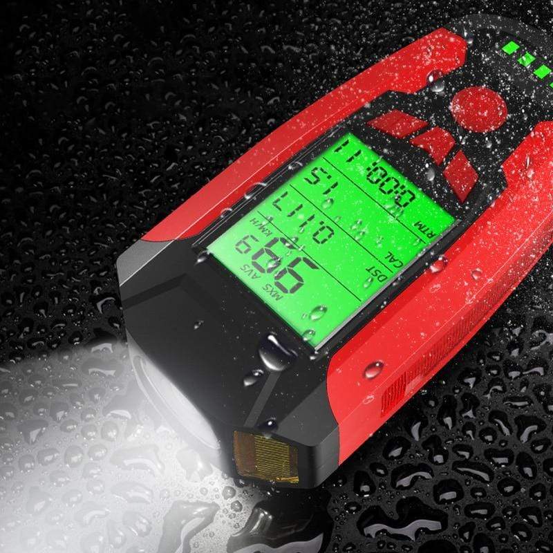 Multifunctional Waterproof LED  Cycling Flashlight-xinru
