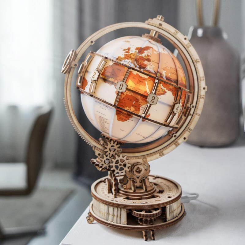 Luminous 3D Puzzle Globe-xinru shop