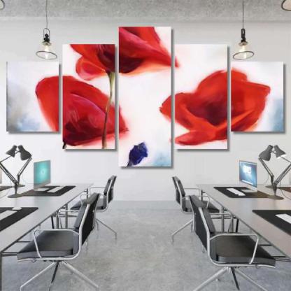 Blossoming Poppy Buds Drawn-xinru shop