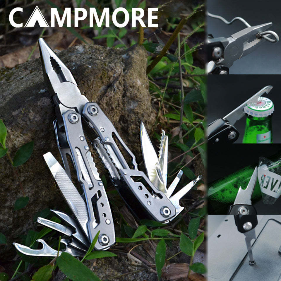 Outdoor Multi tools Knife Plier Stainless Steel Portable Folding Pocket Pliers-xinru