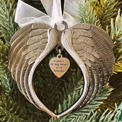 Angel Wings Bell Christmas Tree Ornaments-xinru shop