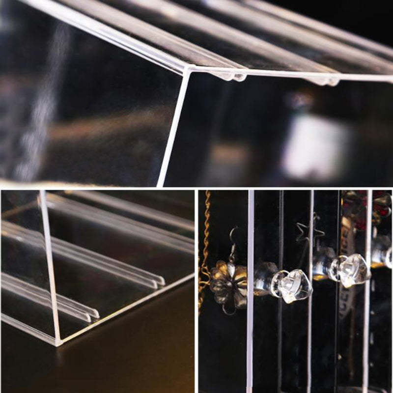 Multifunctional Large Capacity Transparent Jewelry Box Dustproof Display Stand-xinru