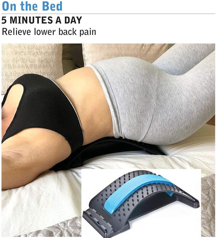 Chiropractic Multi-Level Back Stretcher For Low Back Pain Relief-xinru