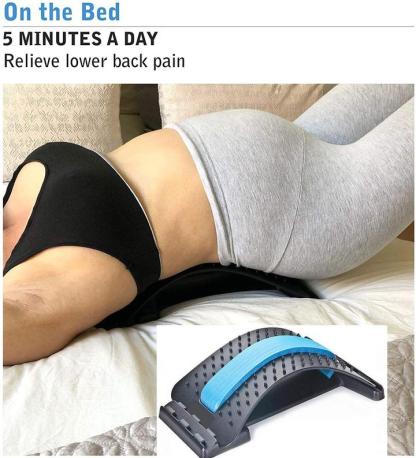 Chiropractic Multi-Level Back Stretcher For Low Back Pain Relief-xinru