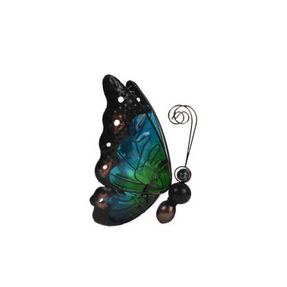 Solar Glass Butterfly Outdoor LED Decorative Garden Light-xinru