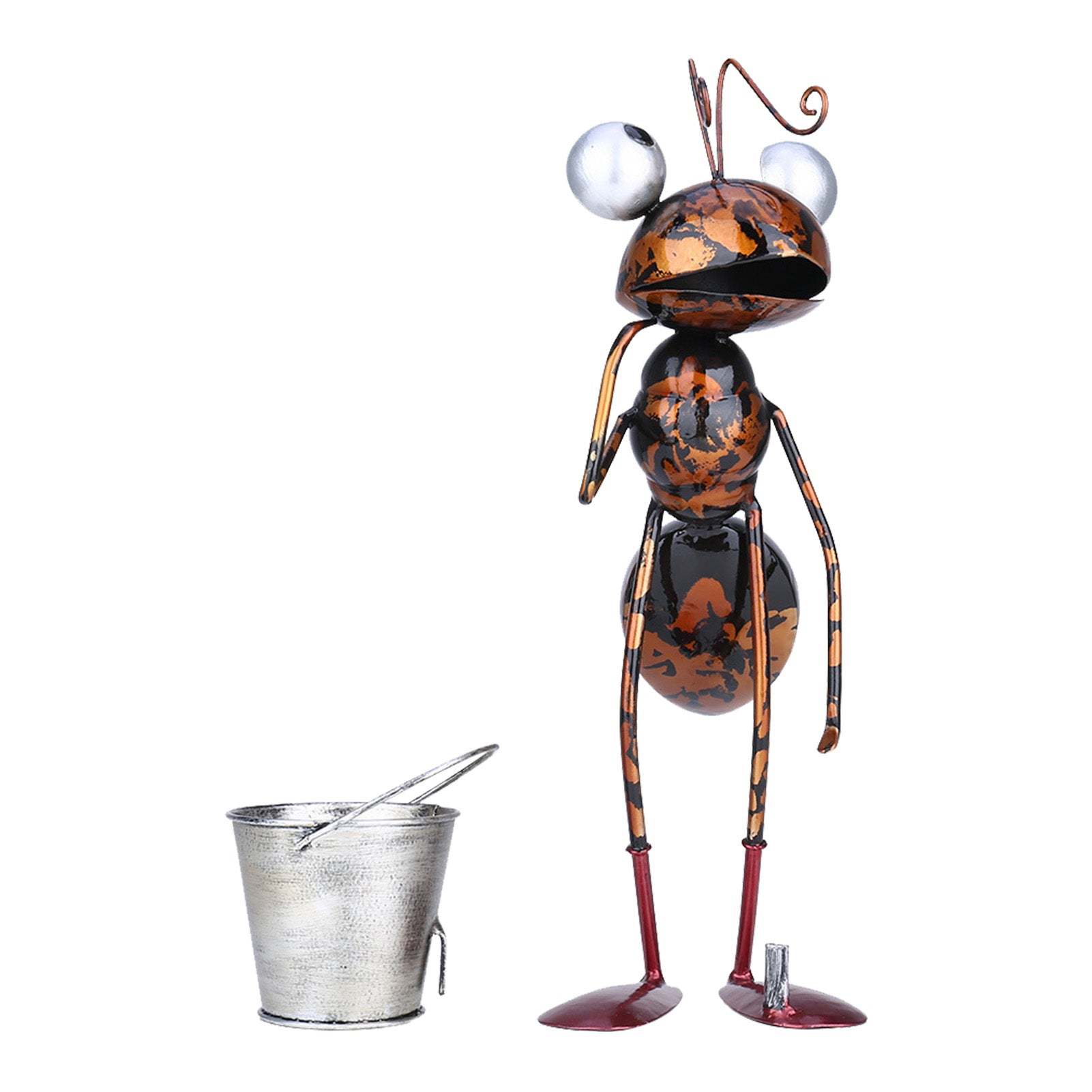 Metal Ant Garden Decorative Sculpture Outdoor Statue-xinru