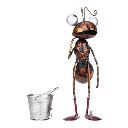 Metal Ant Garden Decorative Sculpture Outdoor Statue-xinru