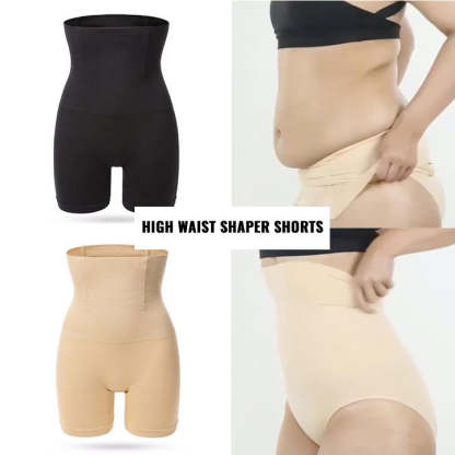 Women High Waist Shaper Shorts-xinru