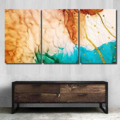 Exotic Art Golden Swirl Artistic Design-xinru shop