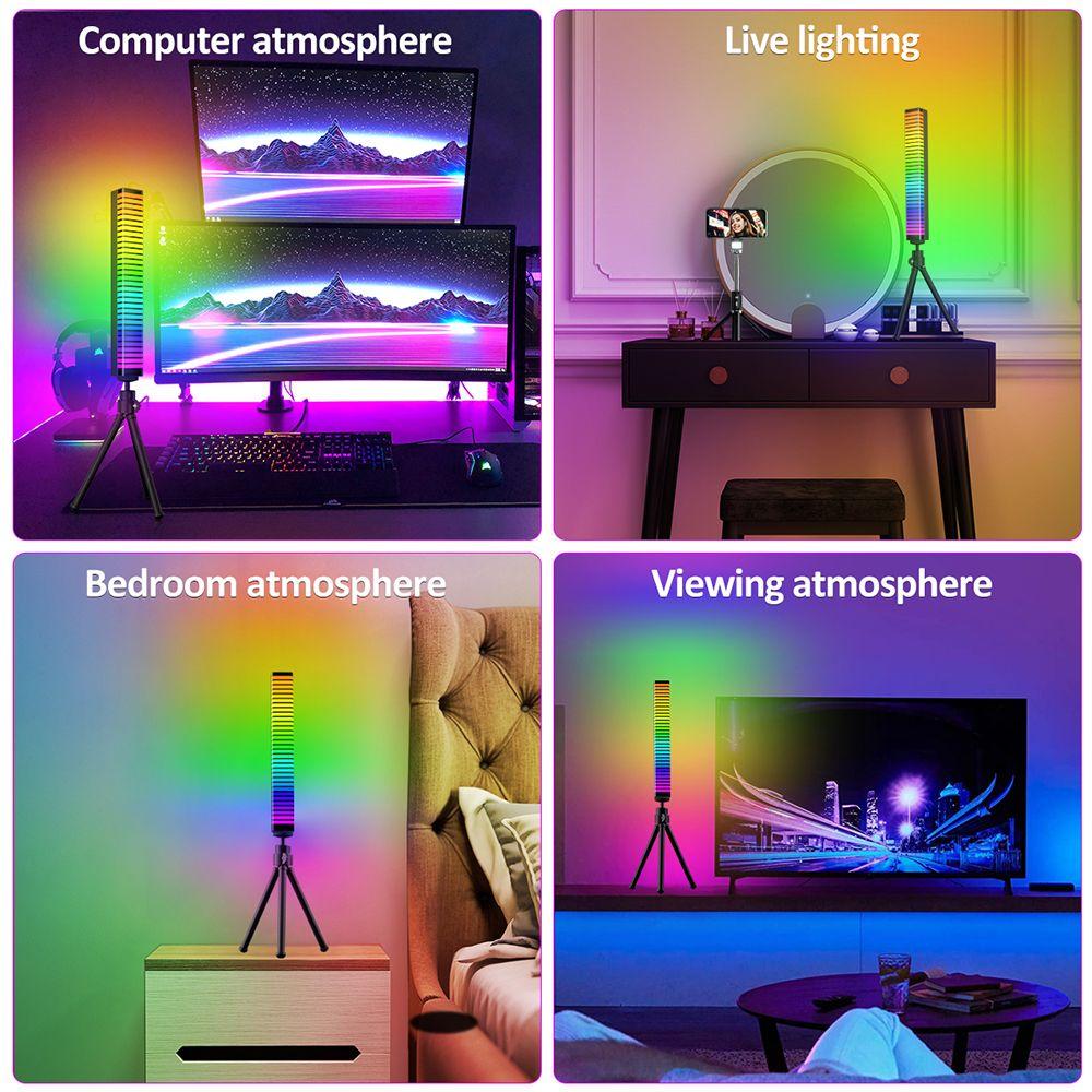 3D RGB Magic Color Pickup Atmosphere Sound Bar-xinru