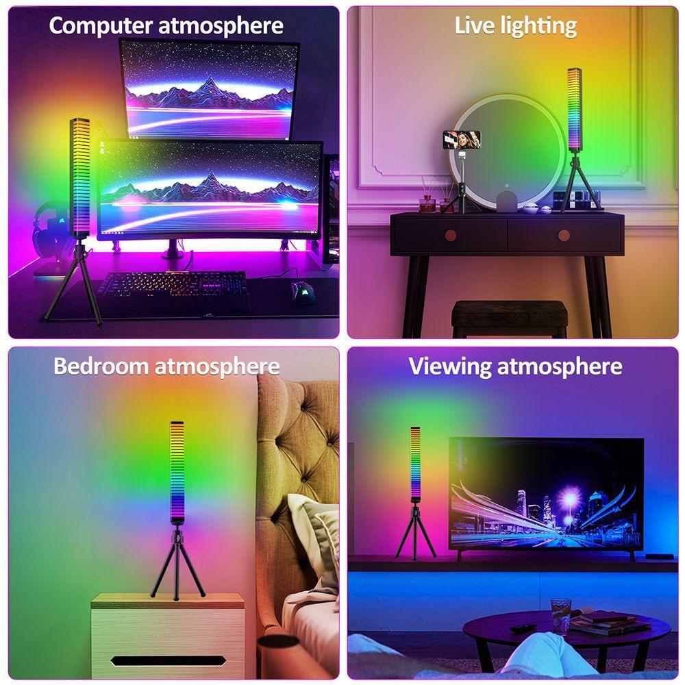 3D RGB Magic Color Pickup Atmosphere Sound Bar-xinru