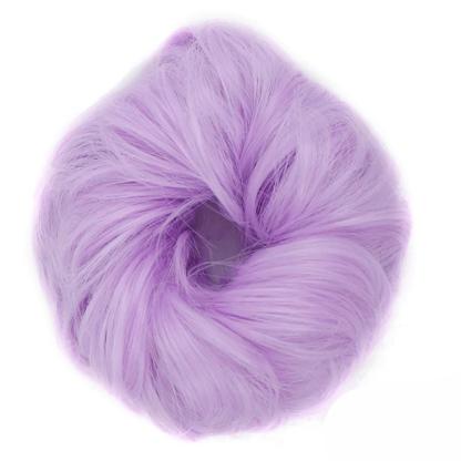 Natural Look Synthetic Messy Hair Bun Scrunchie Extension-xinru