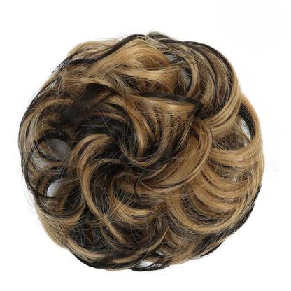 Natural Look Synthetic Messy Hair Bun Scrunchie Extension-xinru