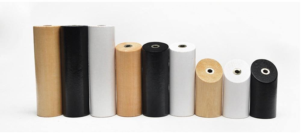 Natural Wood Clothes Hanger Wall Mounted Coat Hook-xinru