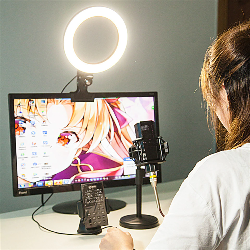 6" USB Selfie Ring Light For Studio Video-xinru