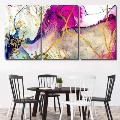 Exotic Art Golden Swirl Artistic Design-xinru shop