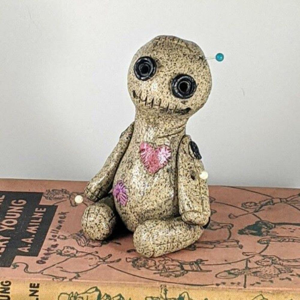 Voodoo Doll Down Flow Draft Incense Burner-xinru