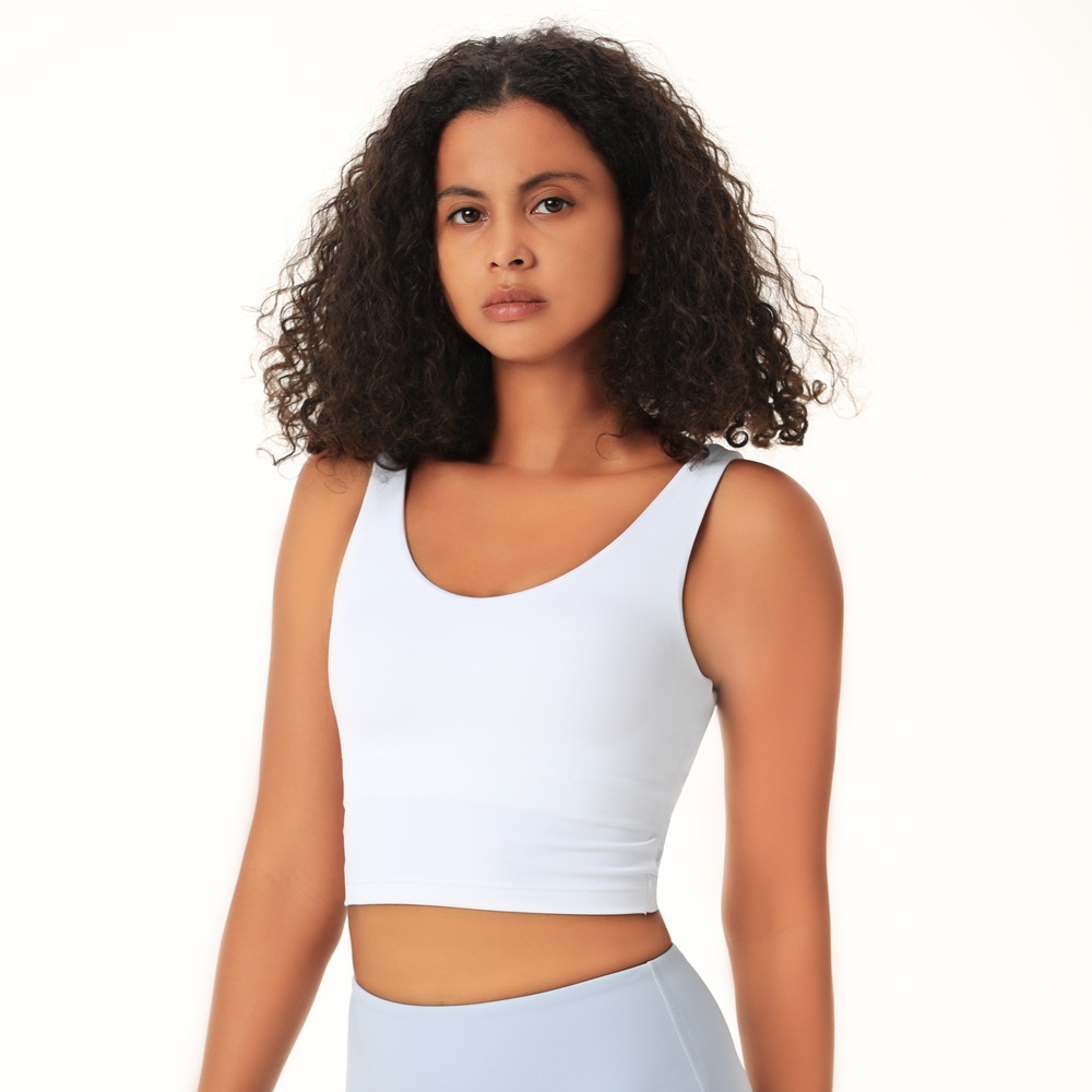 Sports Bra Yoga Wear Vertical Beautiful Back Sports Underwear Quick Drying Bra Fitness Running Women's Yoga Wear-xinru shop