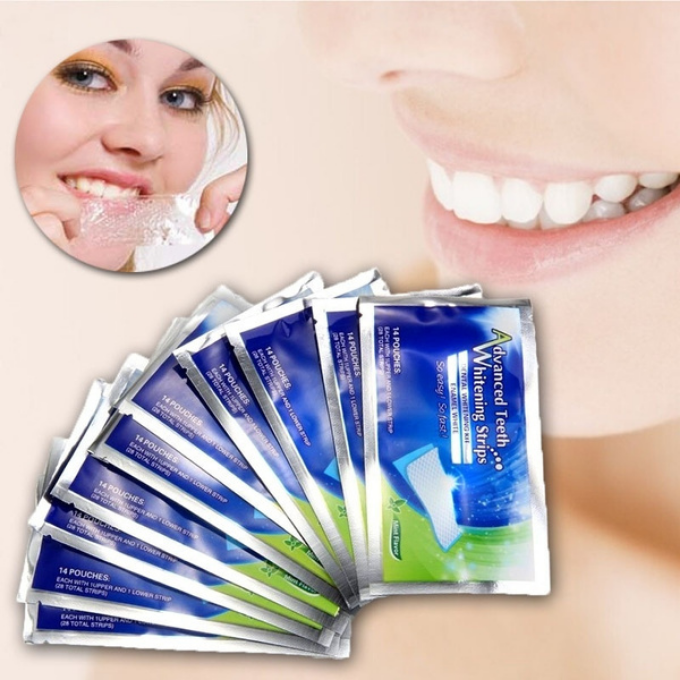 Professional Teeth Whitening Strips Bleaching Gel Dental Care Kit-xinru