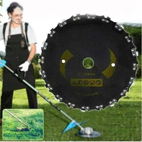 Lawn Mower Trimmers Head Brush Knife 9 Inches Lawn Mower Accessories-xinru