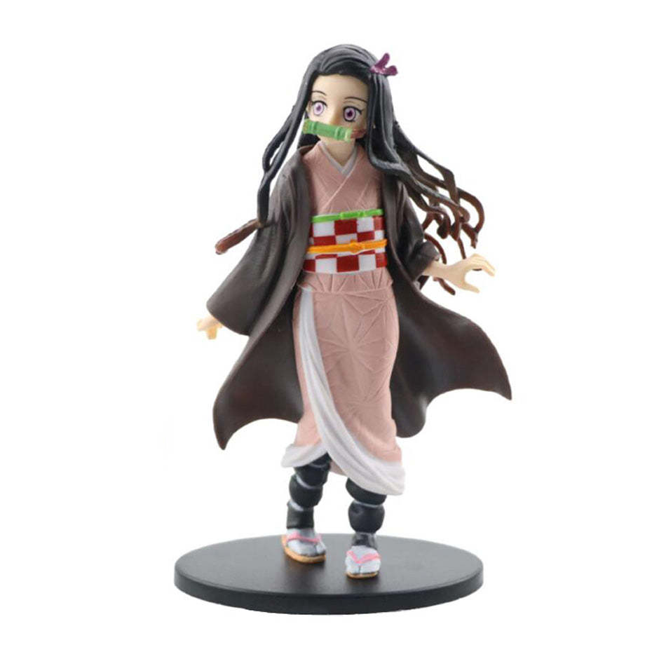 Demon Slayer Kimetsu No Yaiba  Kamado Tanjirou Action Figure PVC Model Toys-xinru