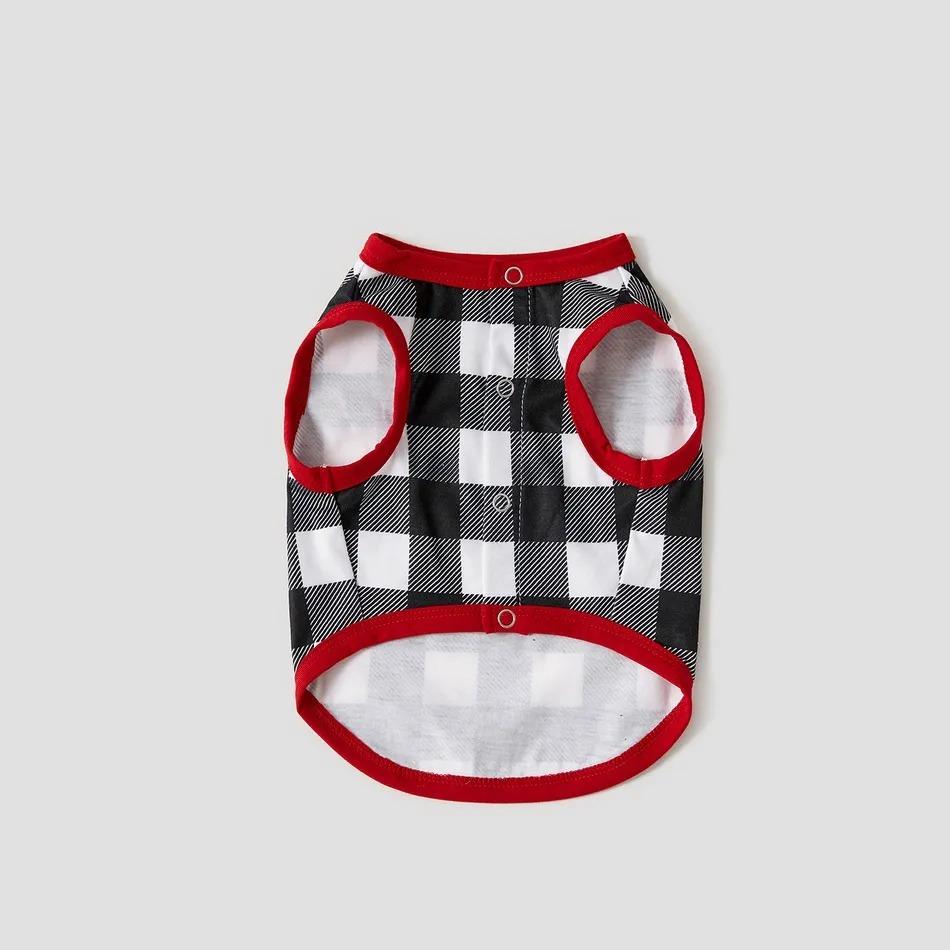 Plus Size Christmas Snowman Face and Letter Print Family Matching Long-sleeve Pajamas Sets-xinru shop