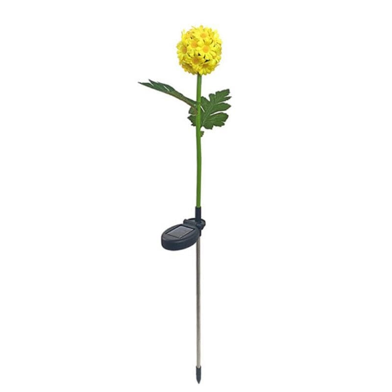 Outdoor Solar LED Light Flower Chrysanthemum Garden Stake-xinru