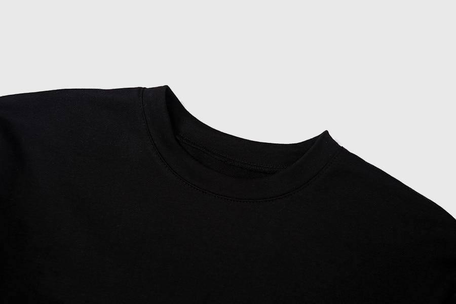 Women Midriff-baring Sweatershirt Dragon Print Sleeve Crop Tops With Chains-xinru