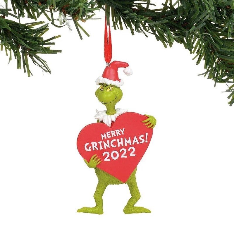 Grinch Christmas tree ornaments-xinru shop