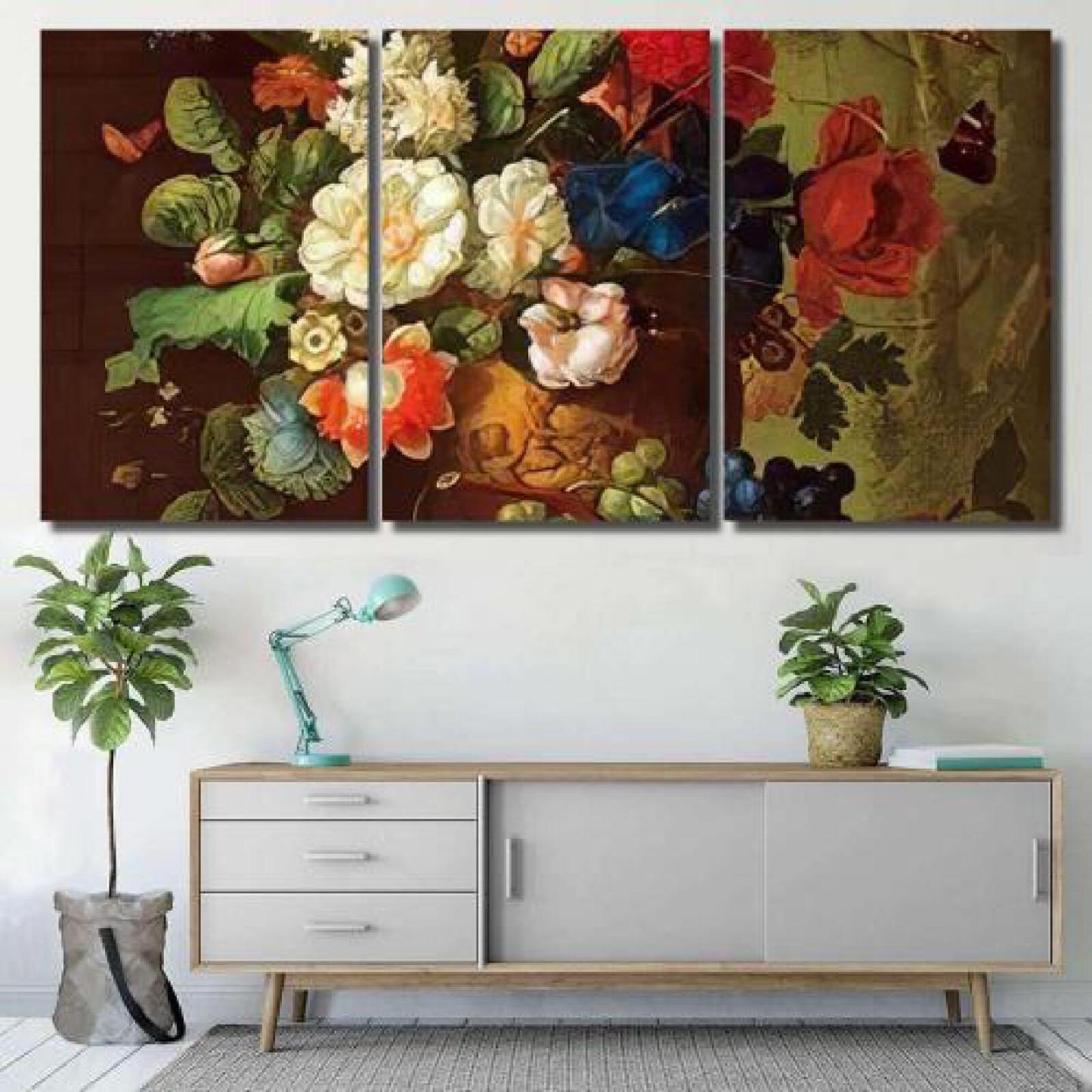 Tulips Roses Still Life Style Ancient-xinru shop