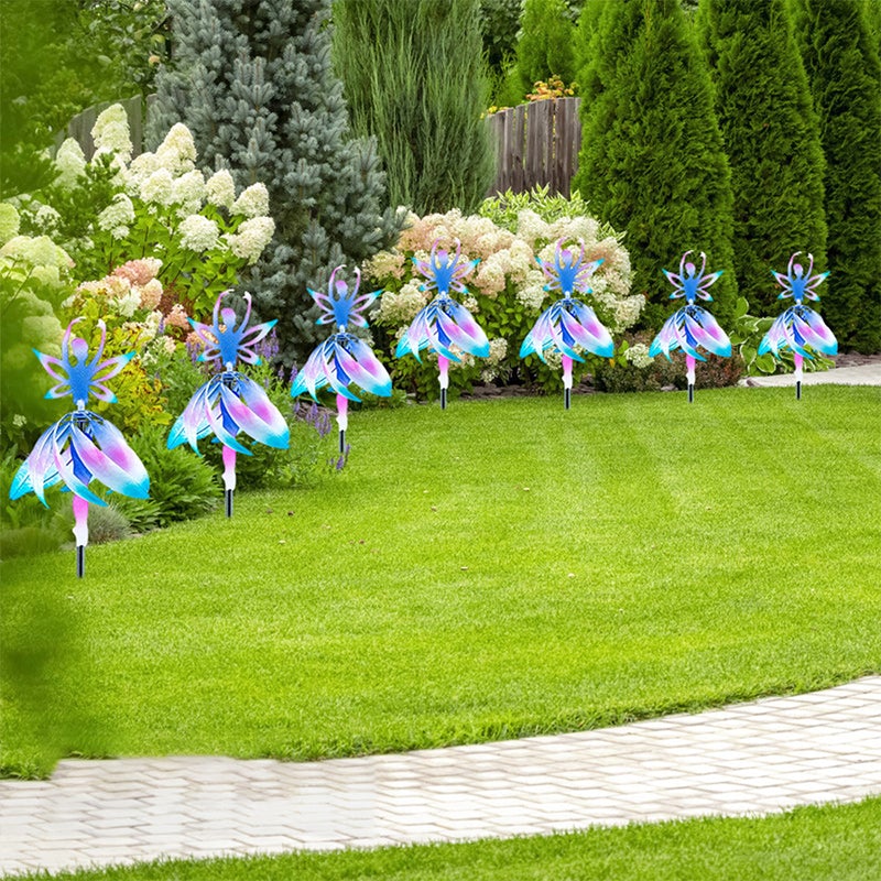 Innovative Whimsical Fairy Ballerina Wind Spinner-xinru